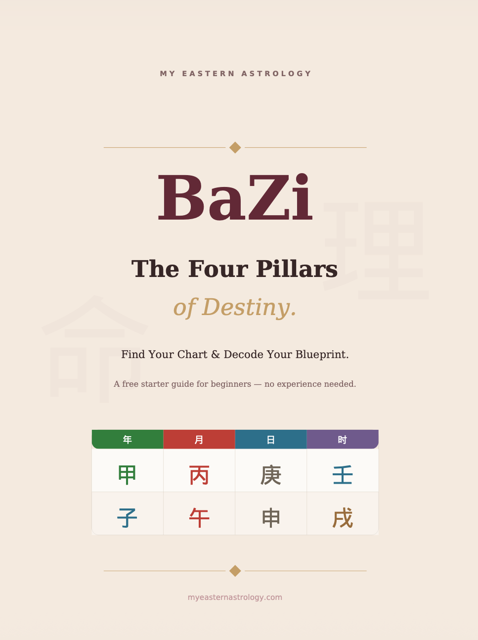 BaZi Starter Guide cover